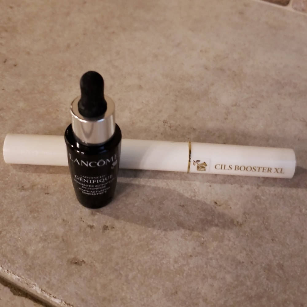 Lancome new mascara booster and genifique